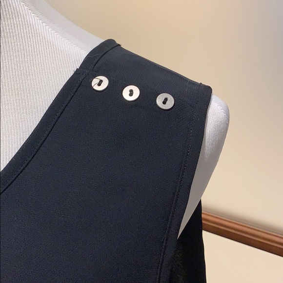 Long flowing 2-panel blouse. Size L/XL - Picture 3 of 9